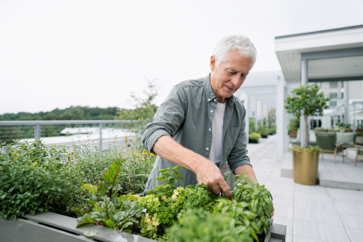 The ways an older parent can live well