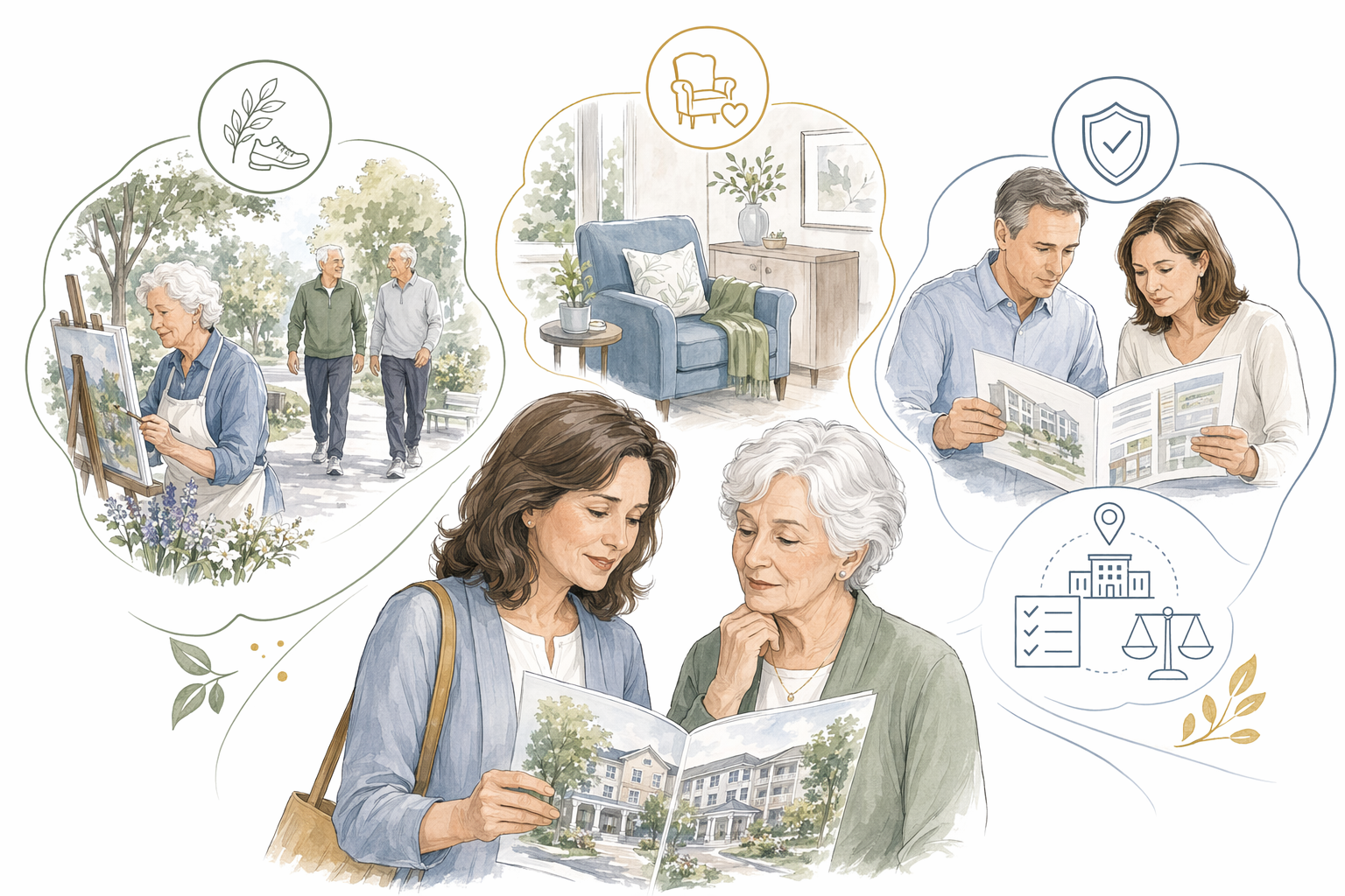 How to Choose a Senior-Living Community for Your Parent