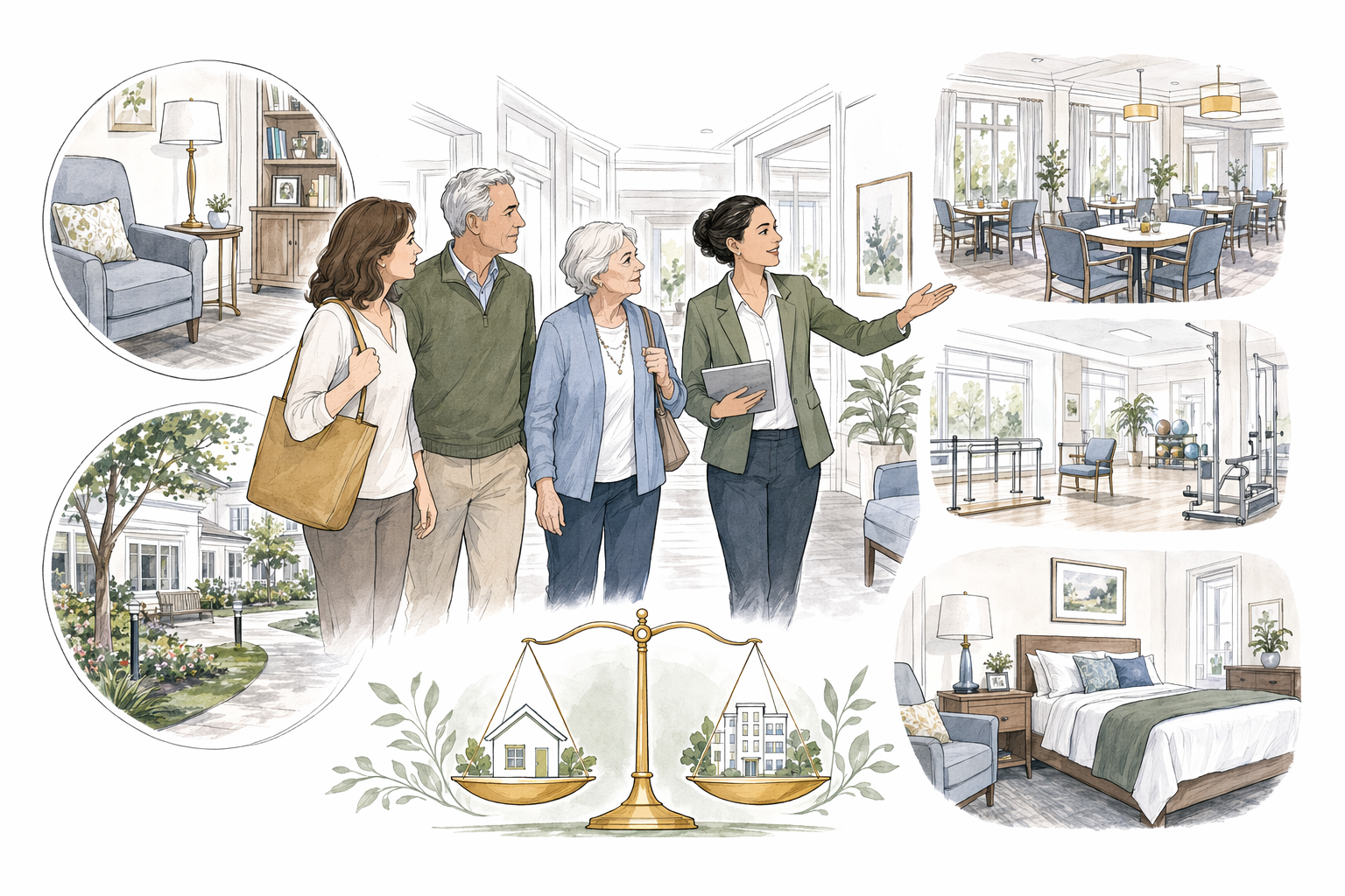 How to Tour a Senior-Living Community (and What to Notice)