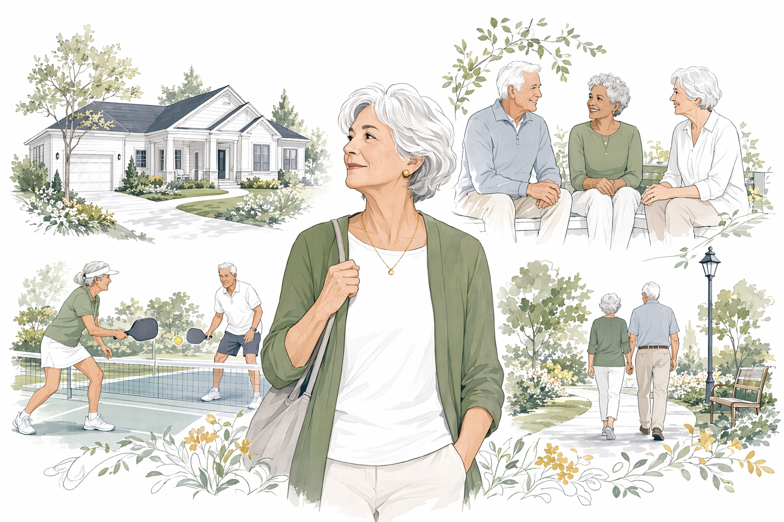 Active-Adult 55+ Communities: Independence, Friends, Low Upkeep